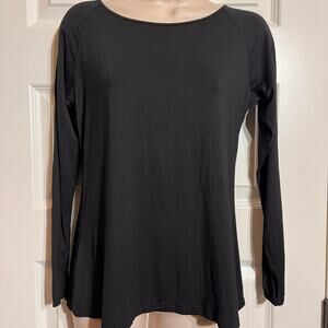 Bestisun Workout Sports Black Top, Women's Size M